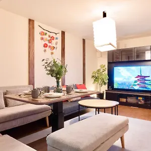  アパート Kizuna 絆 - 5 Bedding In 2 Tatami Rooms, Max 11, 1 And A Half Bath Rooms, 30min To Usj, Kaiyukan Aquarium & Namba, 12min To Kyocera Dome, , Japanese Style Private House